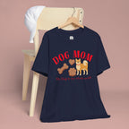 Dog Mom T-Shirt — Cute Shiba & Treats “My Dog Is My Whole World” Tee