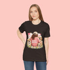Dog Mom T-Shirt - Cute Woman with Dogs Graphic Tee