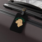 Dog Mama Luggage Tag – Cute Golden Retriever ID Tag for Dog Lovers