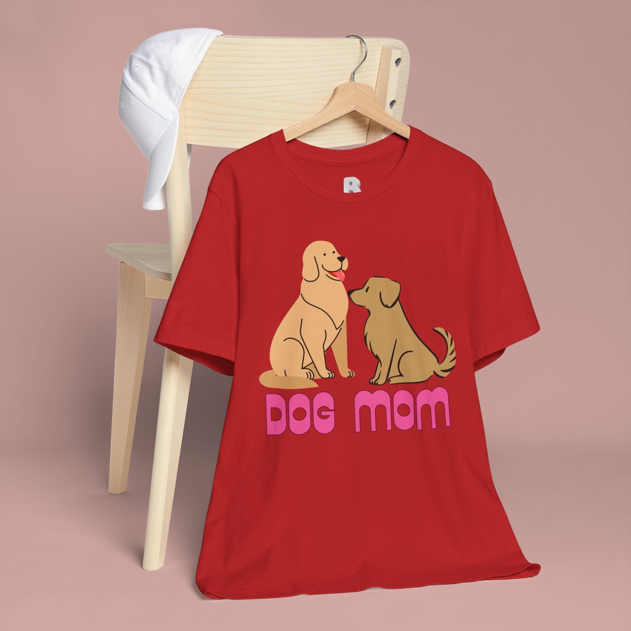 Dog Mom T‑Shirt — Cute Retro Dogs Graphic Tee for Dog Lovers