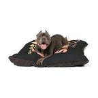 Mom's Shadow Pet Bed — Soft Pawprint Dog & Cat Cushion