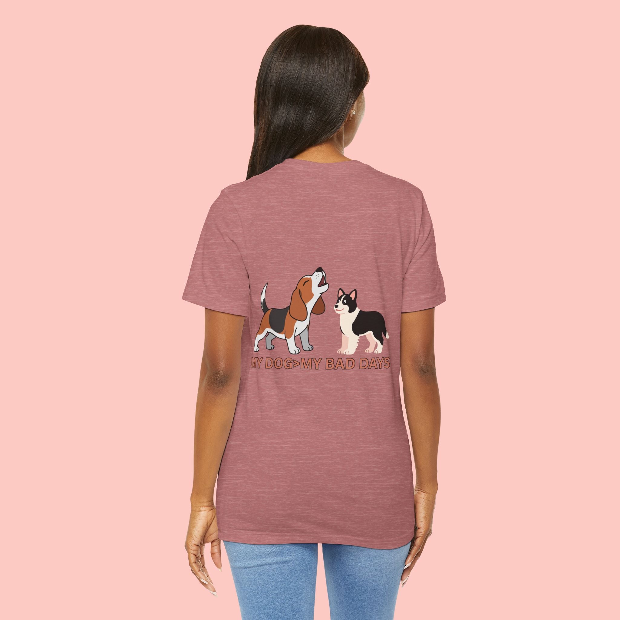 My Dog > My Bad Days T‑Shirt — Cute Dog & Cat Graphic Tee