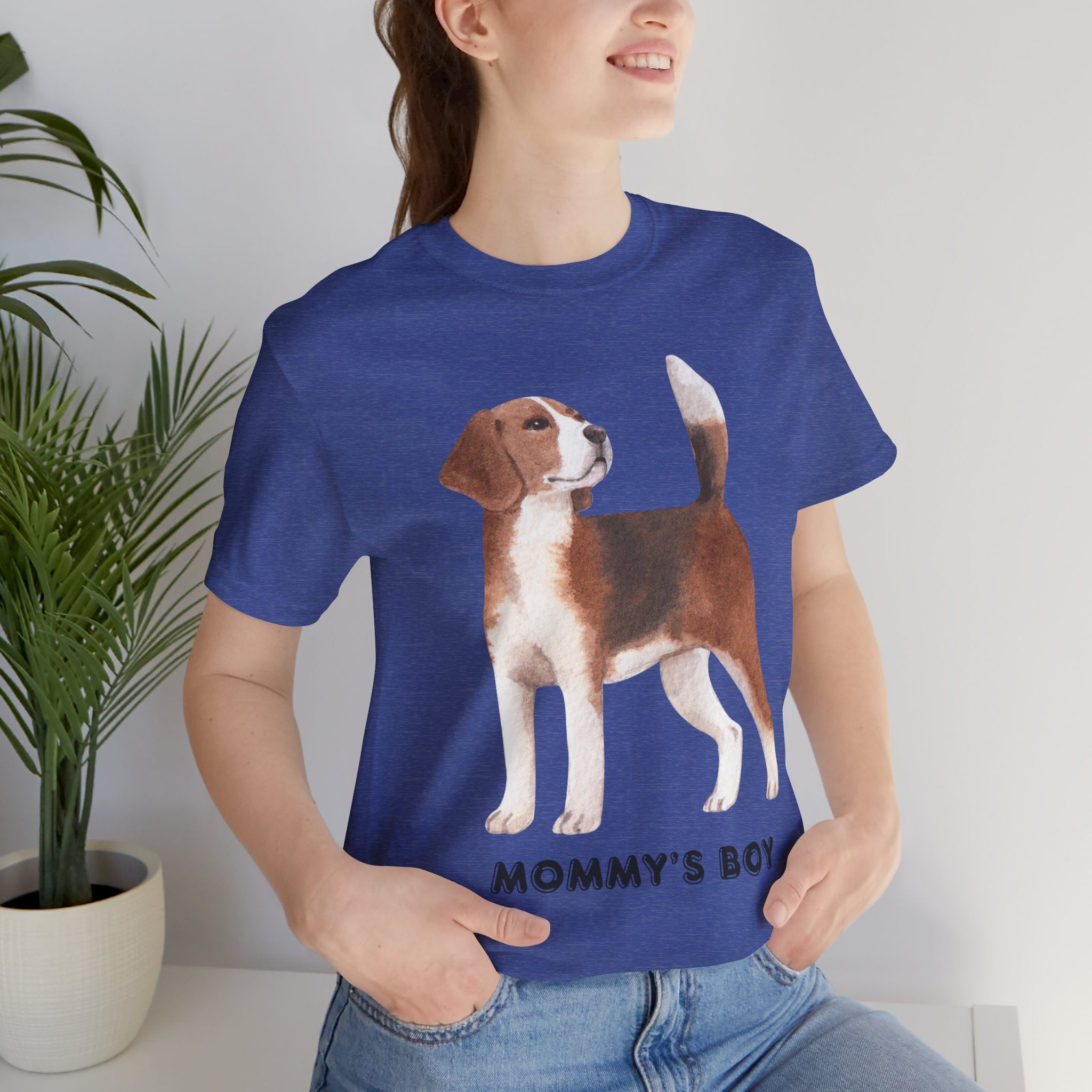Mommy's Boy Beagle T-Shirt — Cute Dog Lover Tee