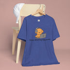 Zoom Meeting Approved Tee — Cute Puppy with Headset Laptop Graphic