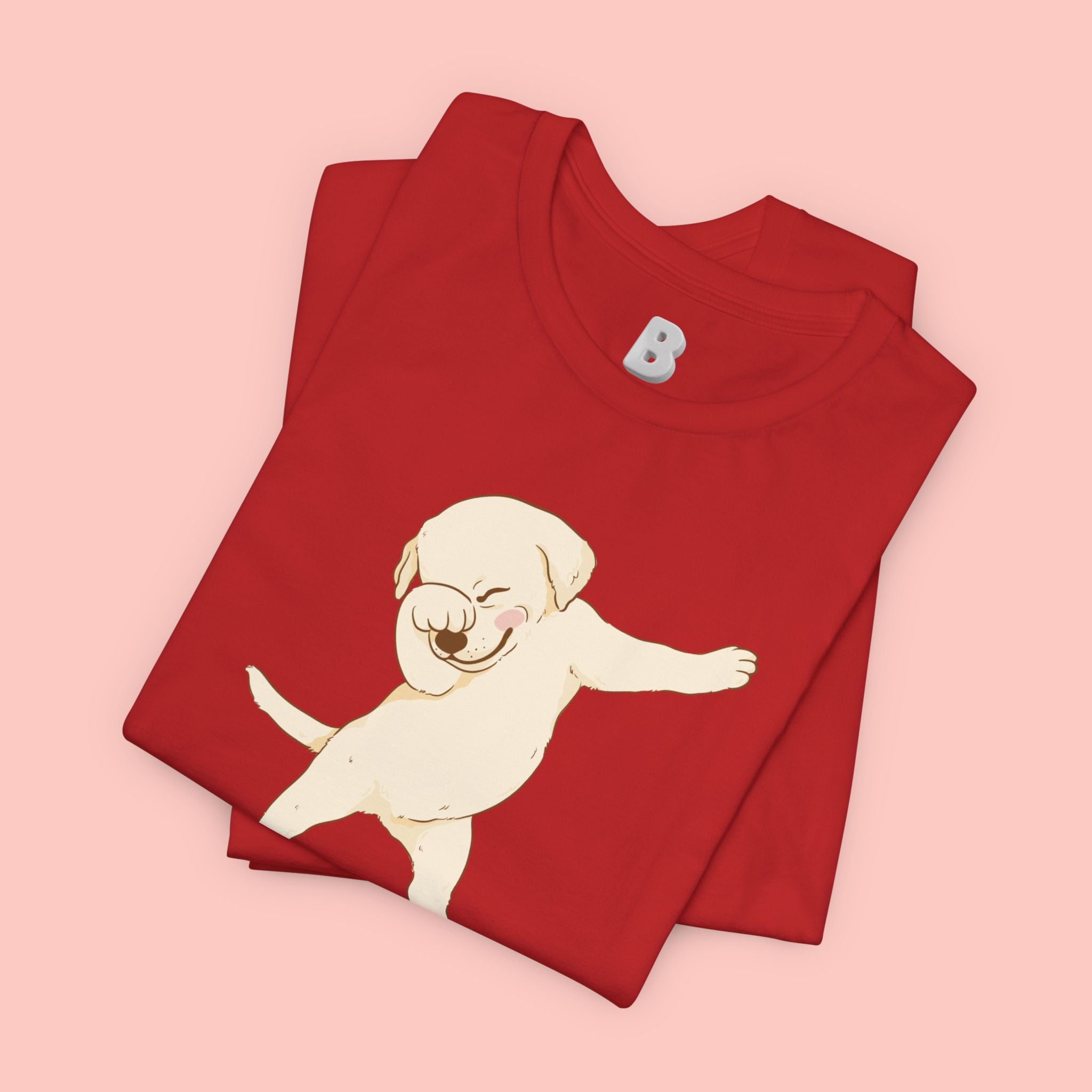 Mom Approved Tee — Dab Dog Graphic T‑Shirt