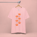 Dog Mom Paw Print T-Shirt — Cute Pet Lover Graphic Tee