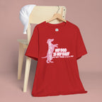 T-Shirt — "My Dog Is My Baby" Pink Dachshund Tee