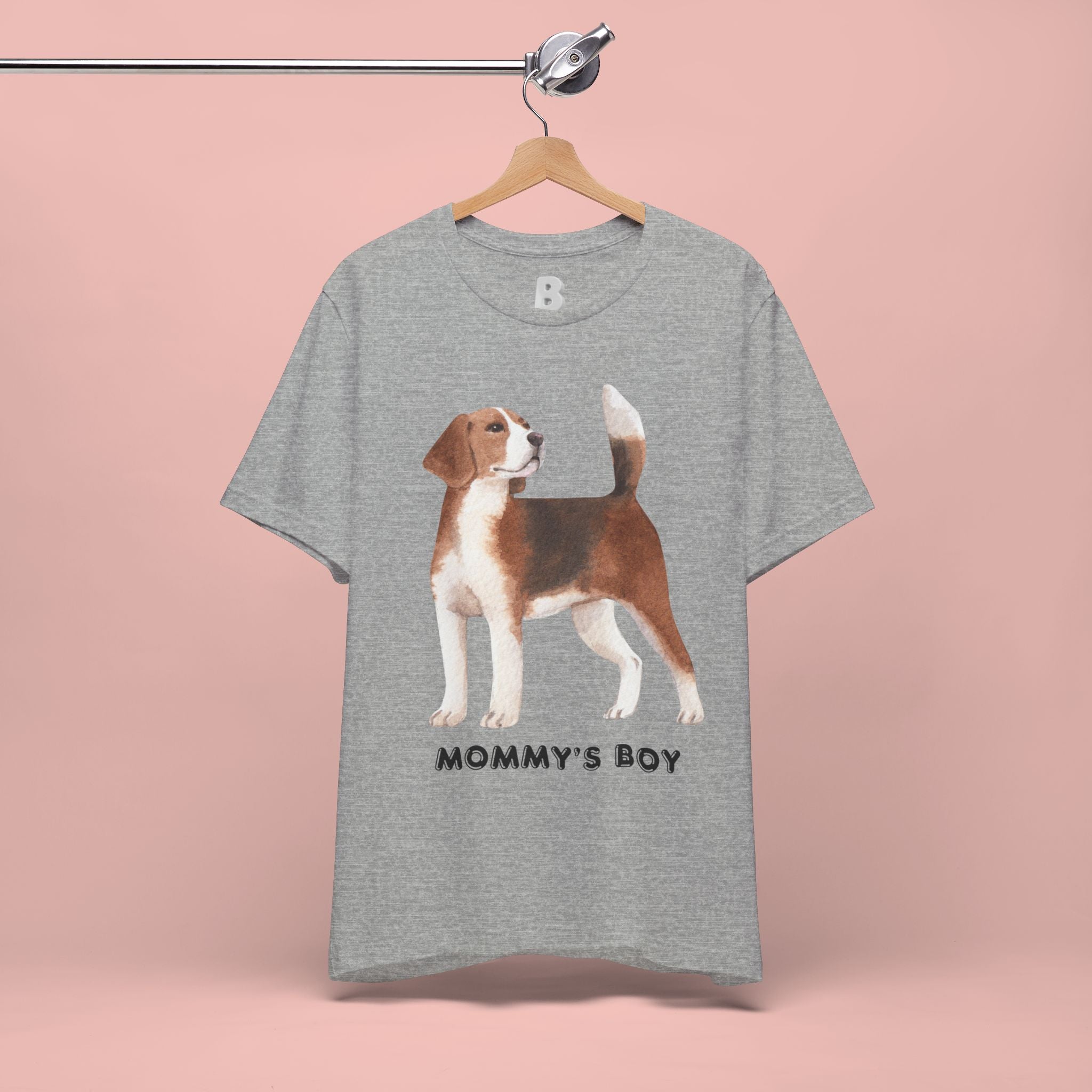 Mommy's Boy Beagle T-Shirt — Cute Dog Lover Tee