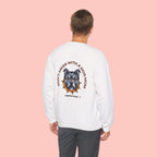 Dog Mom Crewneck Sweatshirt – “Don't Mess With a Dog Mom” Graphic Crew