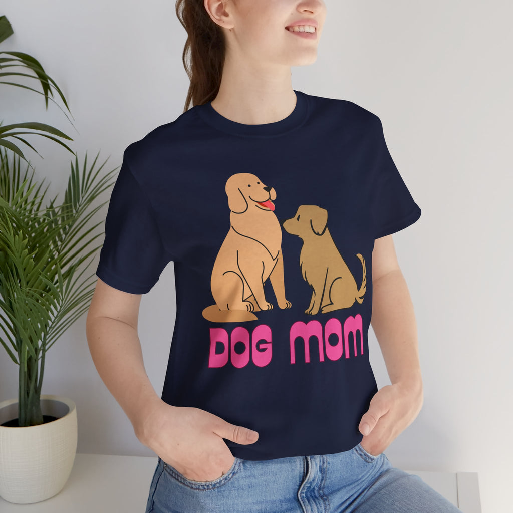 Dog Mom T‑Shirt — Cute Retro Dogs Graphic Tee for Dog Lovers