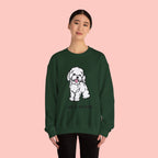 Me & My Dog Cute Doodle Crewneck Sweatshirt