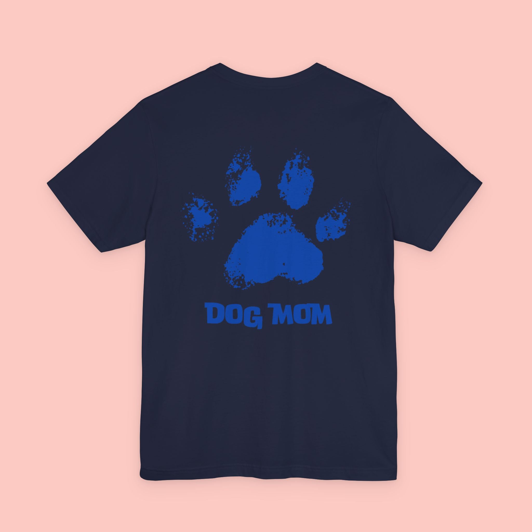 Dog Mom Paw Print T-Shirt