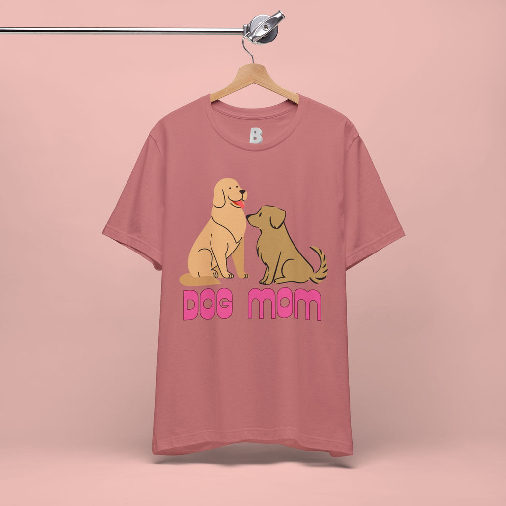 Dog Mom T‑Shirt — Cute Retro Dogs Graphic Tee for Dog Lovers