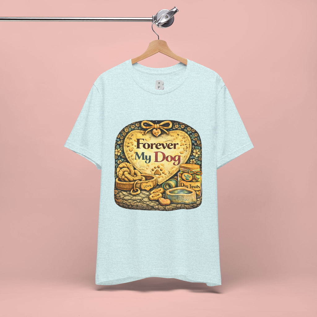 Dog T-Shirt — "Forever My Dog" Vintage Pet Lovers Tee