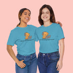Zoom Meeting Approved Tee — Cute Puppy with Headset Laptop Graphic