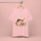 Dog Mom T-Shirt — Cute Floral Puppy Tee for Dog Lovers