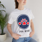 Dog Mama T-Shirt — Cute Paw & Heart Graphic Tee for Dog Lovers