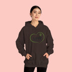 Dog Mom Heart Hoodie – "Love Proud Dog Mom" Paw Print Sweatshirt