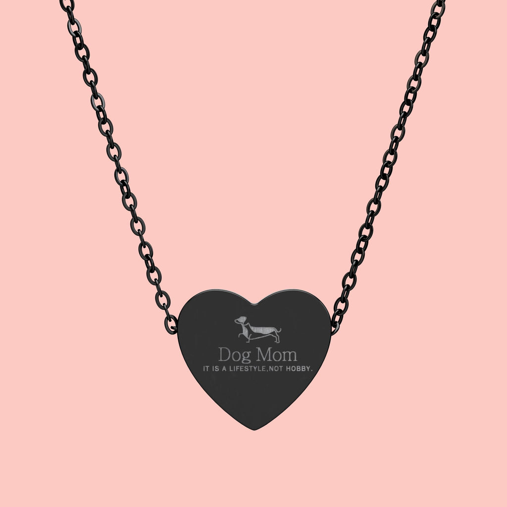 Engravable Heart Necklace — Personalized Love Pendant