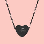 Engravable Heart Necklace — Personalized Love Pendant