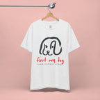 First My Dog Tee — "First My Dog Then Everything" Graphic T-Shirt