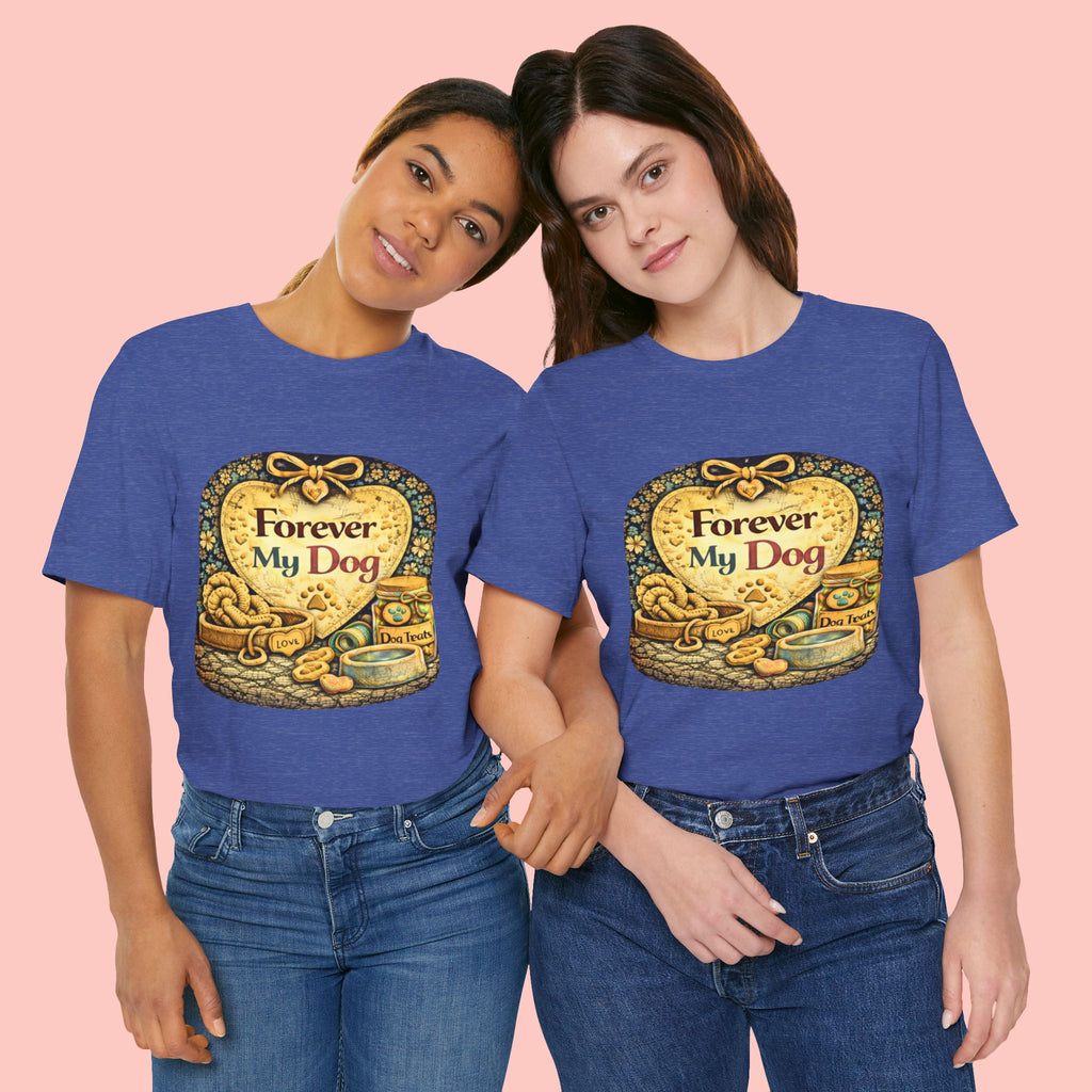 Dog T-Shirt — "Forever My Dog" Vintage Pet Lovers Tee