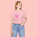 Blessed Dog Mom T-Shirt — Pink Paw Graphic Tee