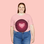 Paw Print Heart T‑Shirt — Cute Pet Lover Tee