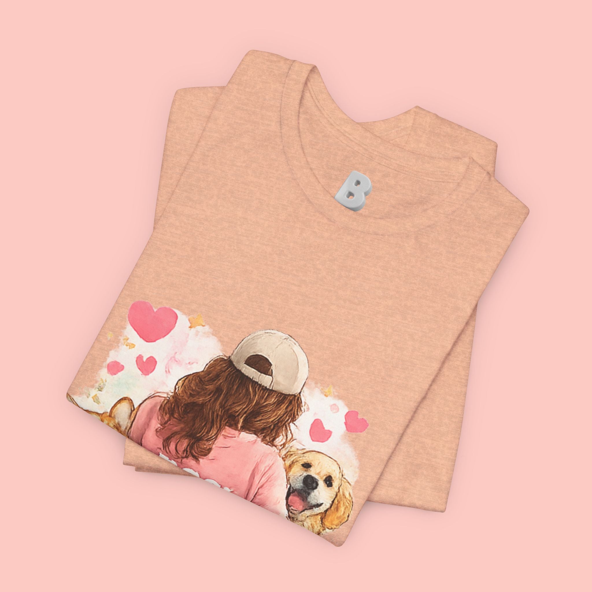 Dog Mom T-Shirt - Cute Woman with Dogs Graphic Tee
