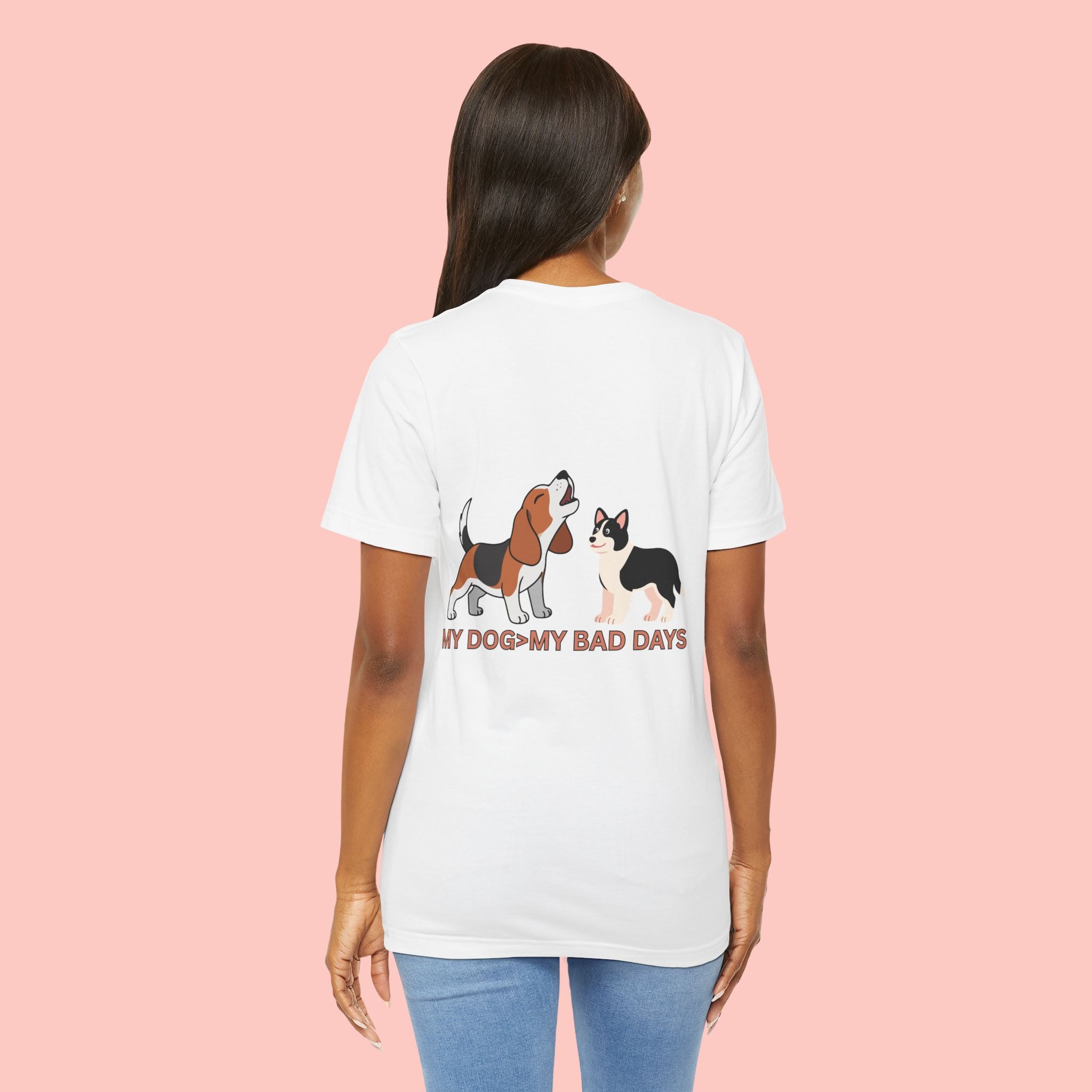 My Dog > My Bad Days T‑Shirt — Cute Dog & Cat Graphic Tee