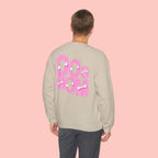 Dog Mom Sweatshirt — Cute Pink Graphic Crewneck for Pet Lovers
