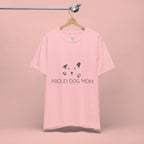 Proud Dog Mom T-Shirt — Cute Paw Print Dog Mom Tee
