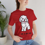 Me & My Dog T-Shirt — Cute Cartoon Puppy Tee for Dog Lovers
