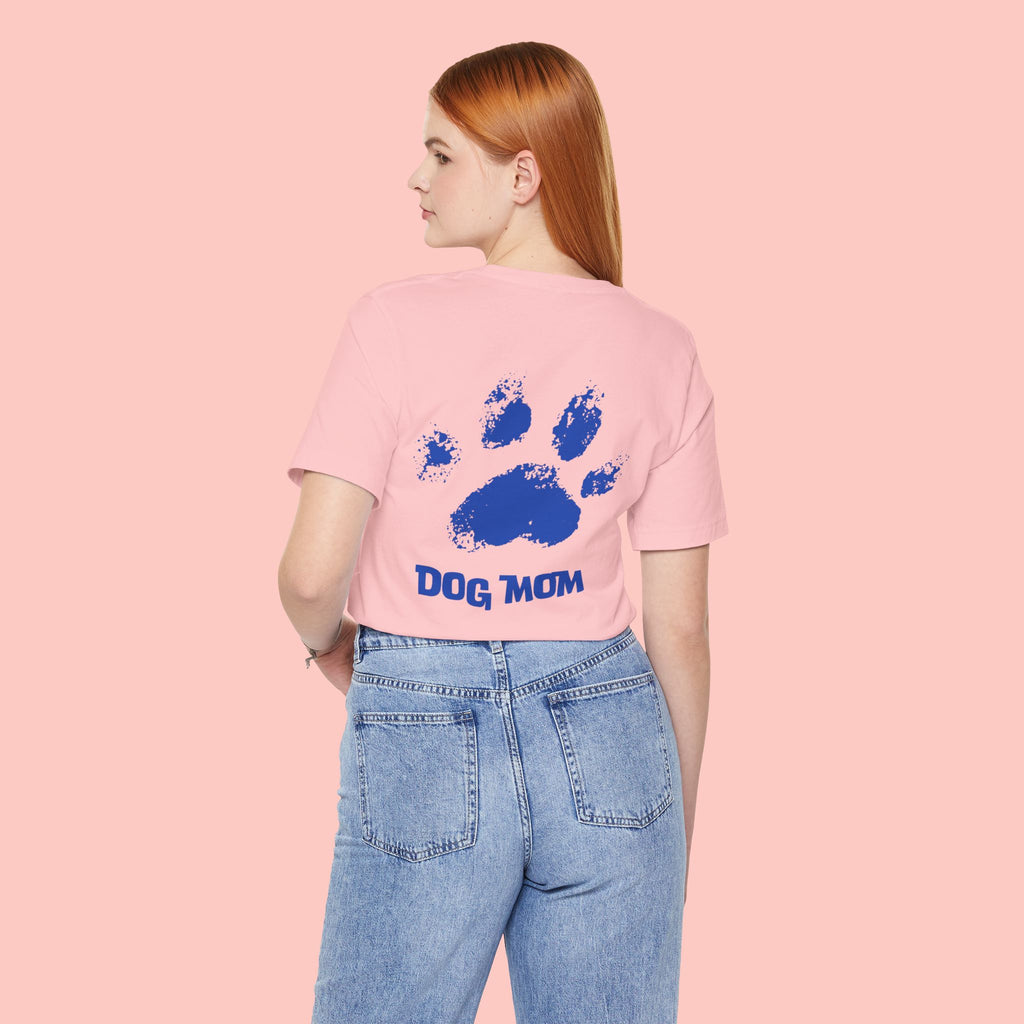 Dog Mom Paw Print T-Shirt