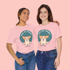 Stay At Home Dog Mom T-Shirt — Cute Corgi Graphic Tee