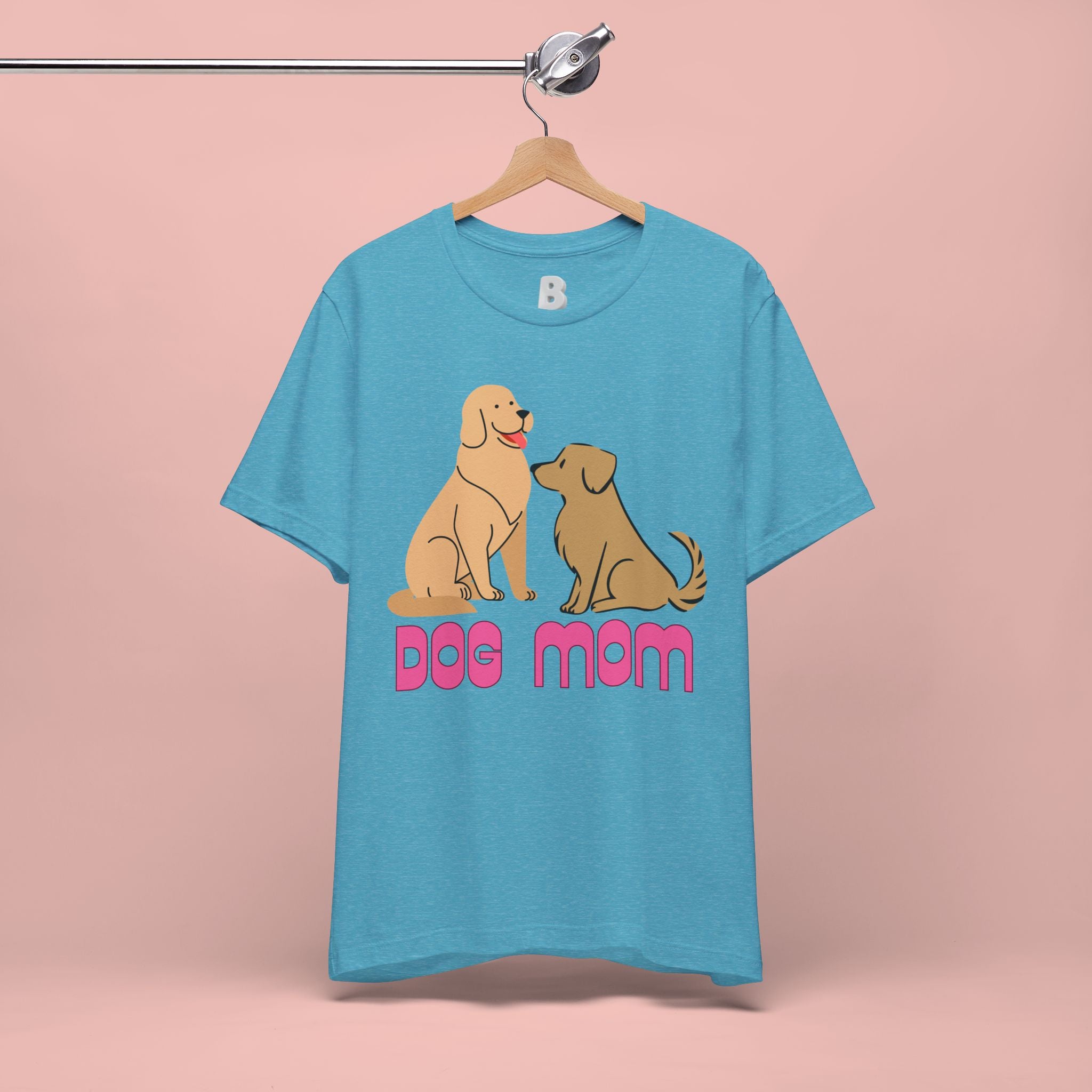 Dog Mom T‑Shirt — Cute Retro Dogs Graphic Tee for Dog Lovers