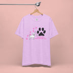 Dog Pawprint T-Shirt — "Pawprints Everywhere I Go" Cute Pet Lover Tee