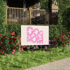 Dog Mom Lawn Sign – Pink Bone Design Pet Lover Yard Decor