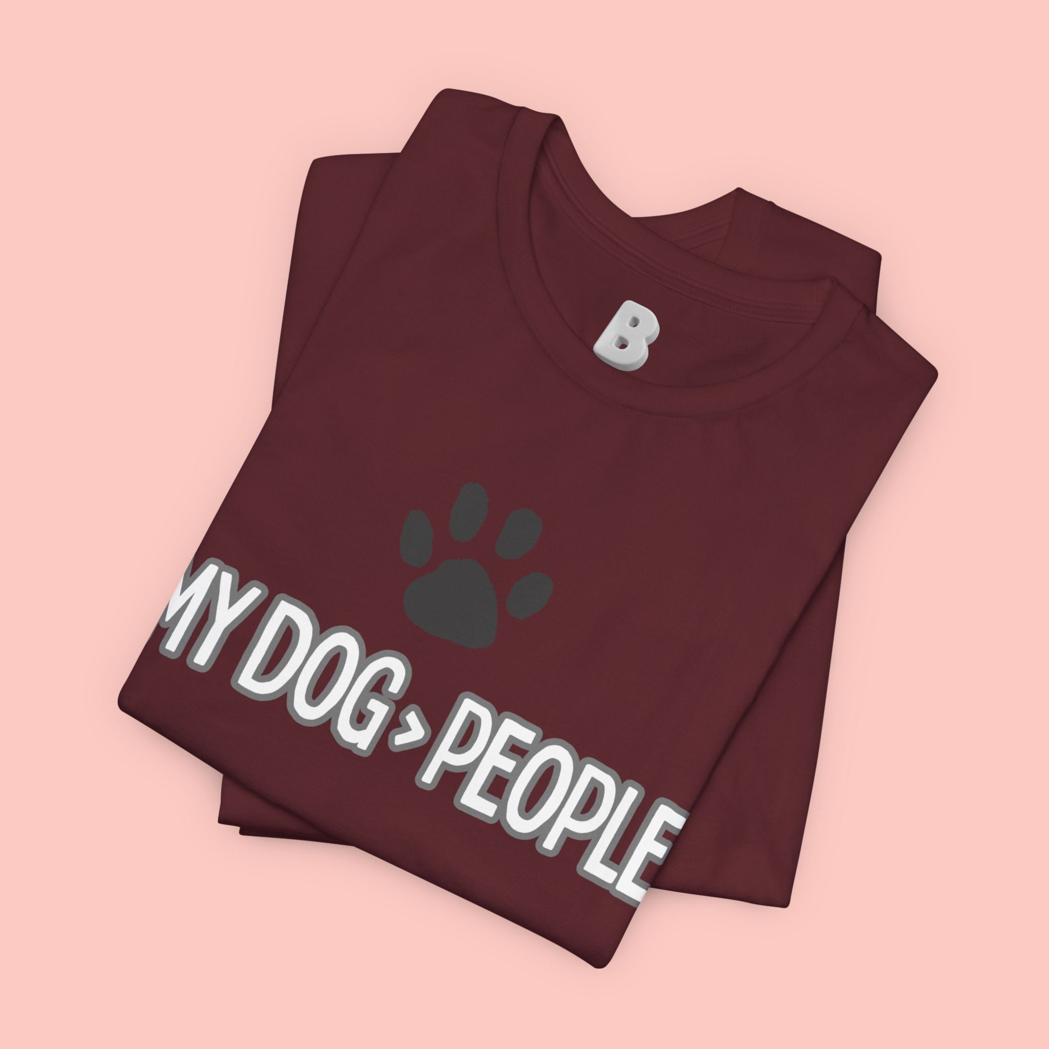 My Dog People T-Shirt — Dog Paw Graphic Tee for Dog Lovers