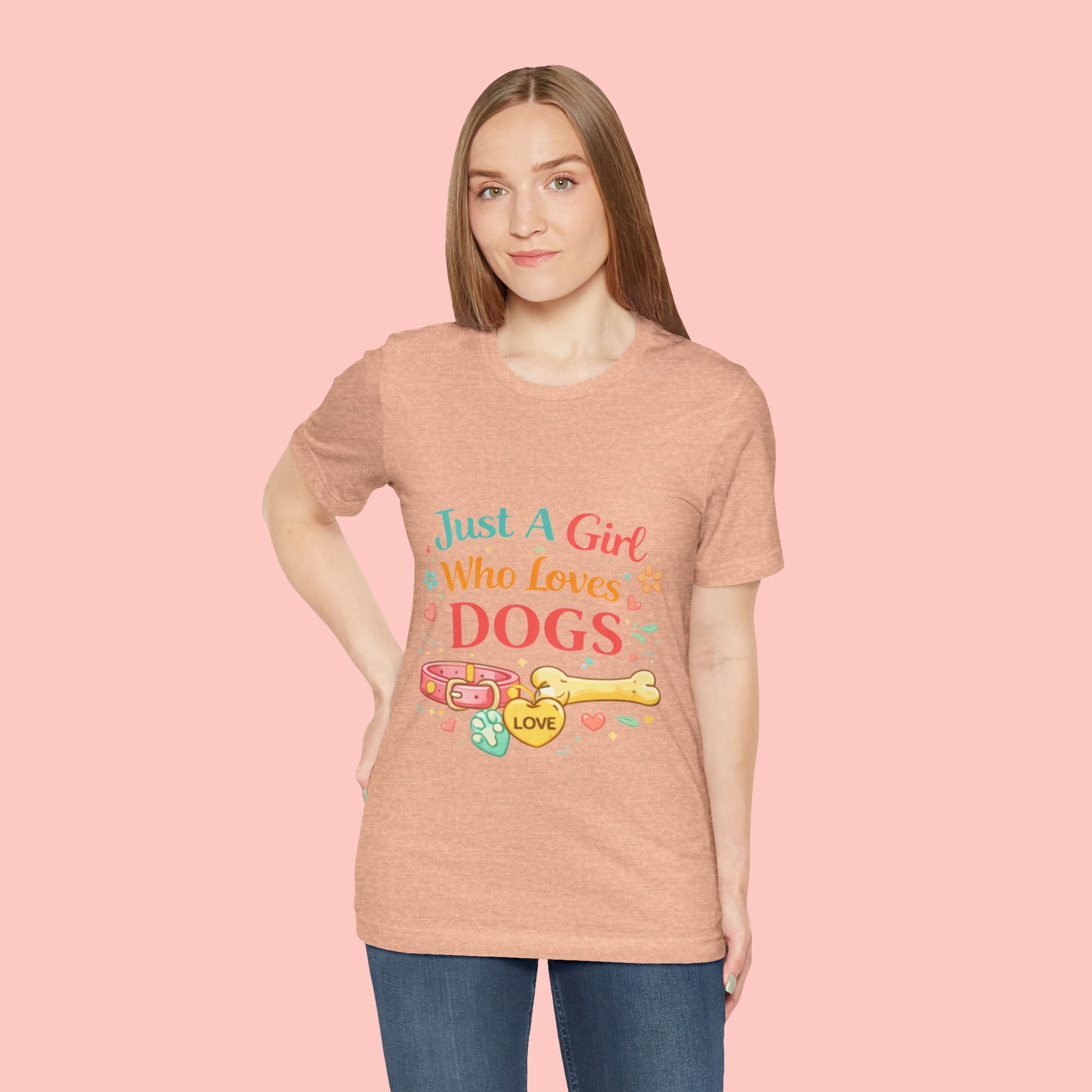 Just A Girl Who Loves Dogs T-Shirt