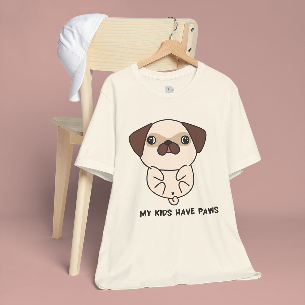 Pug 'My Kids Have Paws' T-Shirt