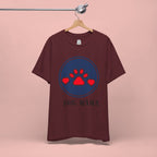 Dog Mama T-Shirt — Cute Paw & Heart Graphic Tee for Dog Lovers
