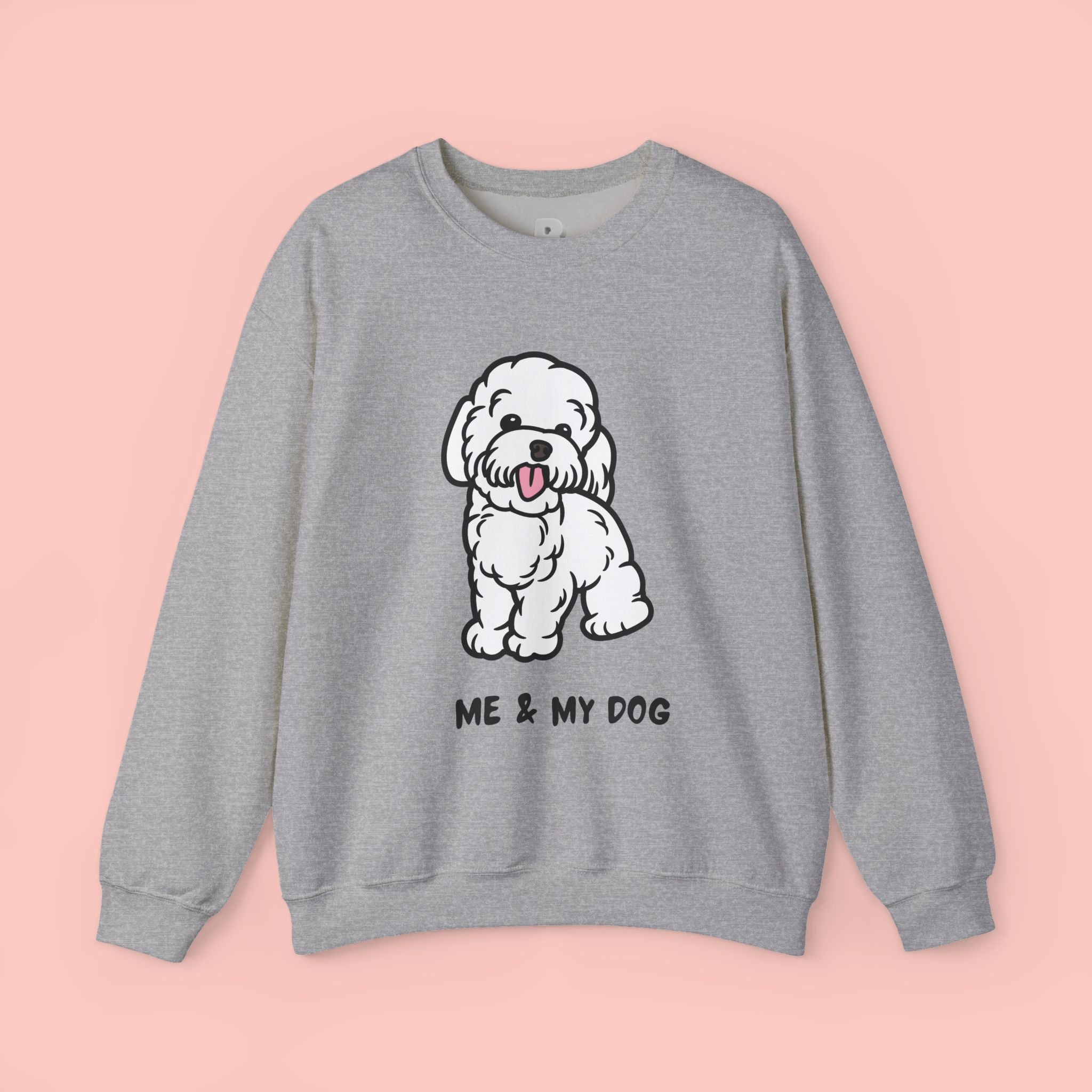 Me & My Dog Cute Doodle Crewneck Sweatshirt