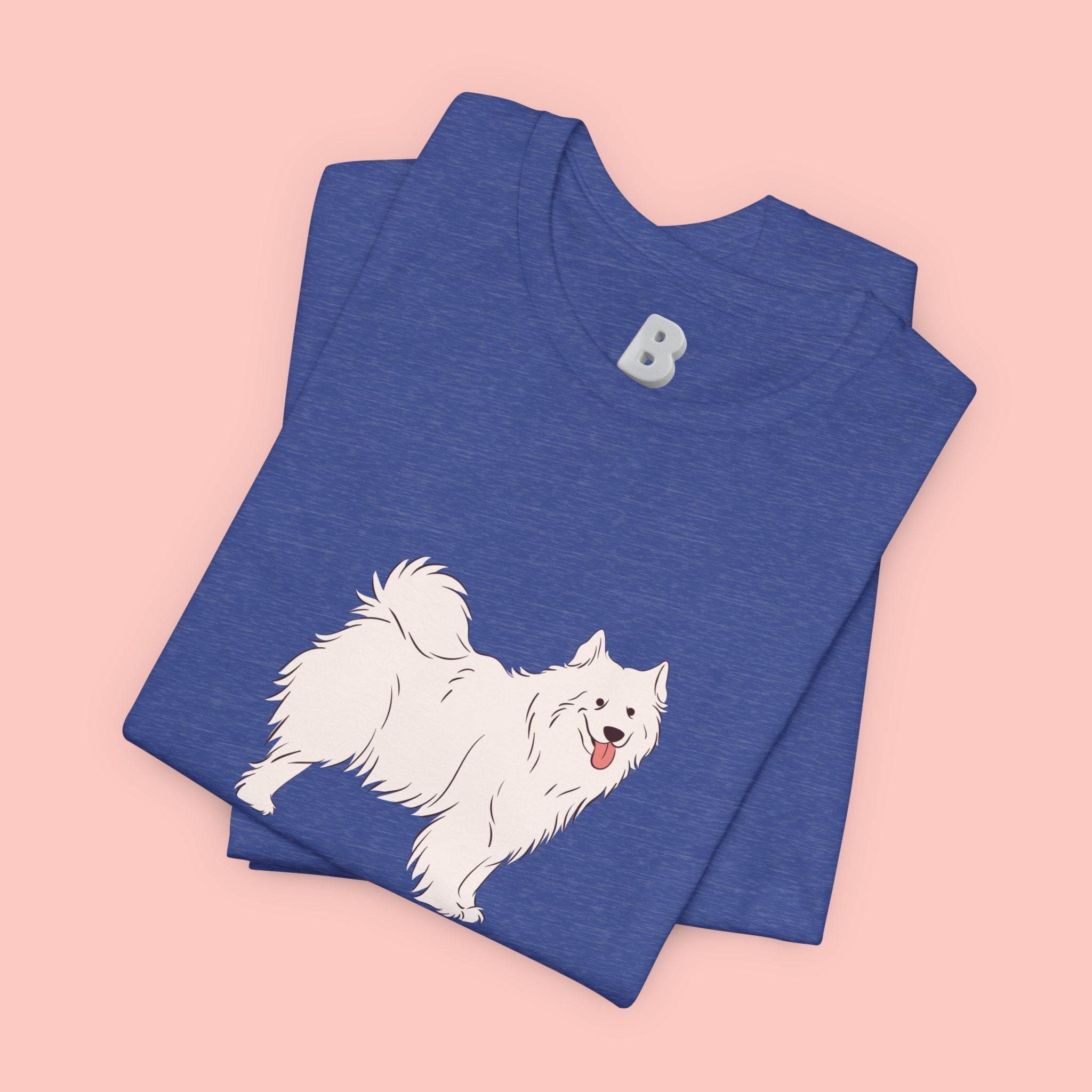 My Cute Paw Samoyed T‑Shirt — Cute Dog Graphic Tee for Pet Lovers