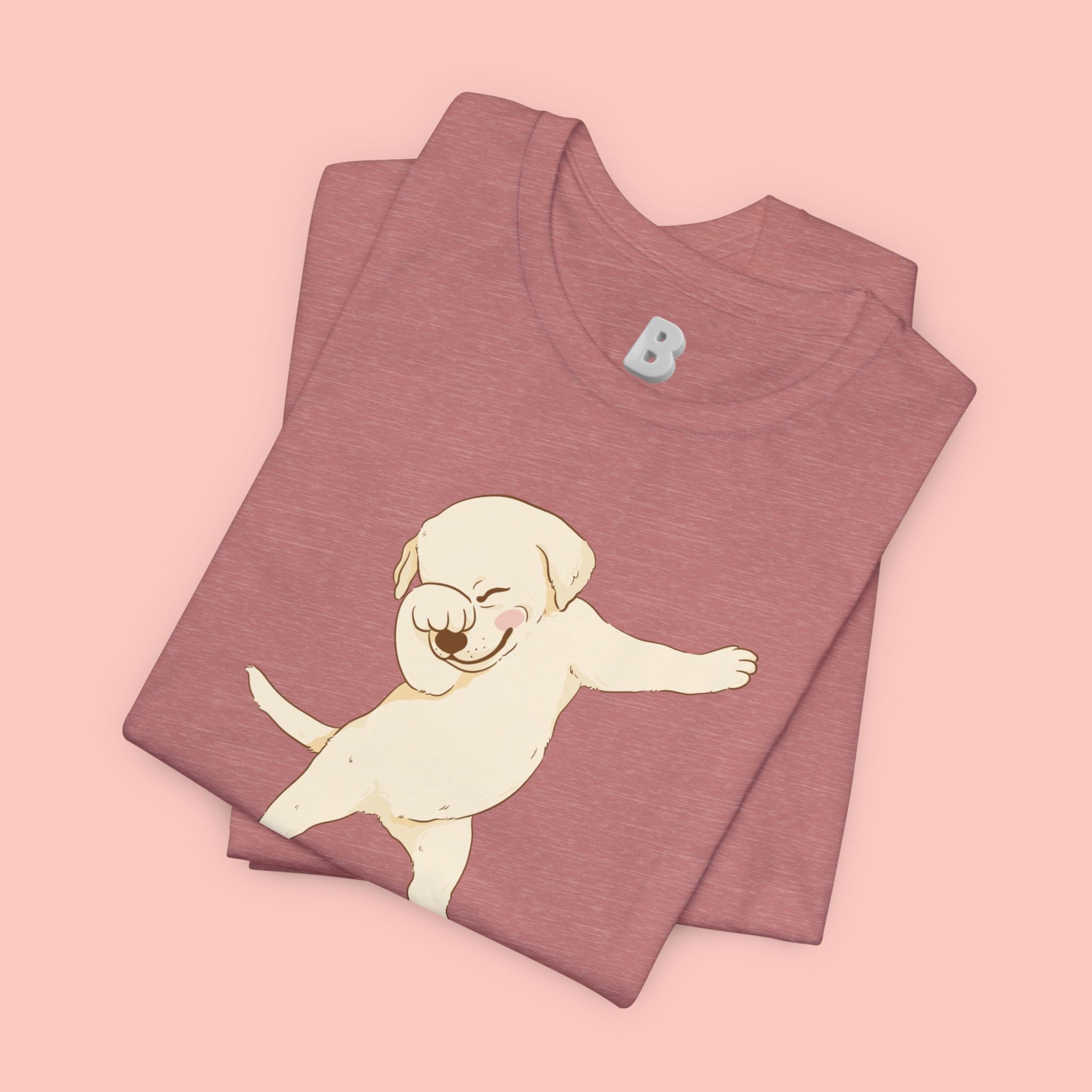 Mom Approved Tee — Dab Dog Graphic T‑Shirt