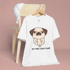 Pug 'My Kids Have Paws' T-Shirt
