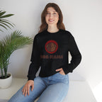Dog Mama Crewneck Sweatshirt – Cute Brown Pup Graphic ‘Dog Mama’ Design