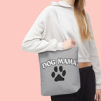 Dog Mama Paw Print Tote Bag – Cute Pet Lover Gift