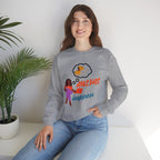 Always Happen Crewneck Sweatshirt – Funny Coffee & Snack Thought Graphic