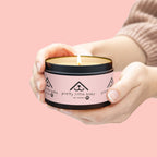 Tin Candle — "Pretty Little Baby" Scented Tin Candle (Pet-Themed Gift)
